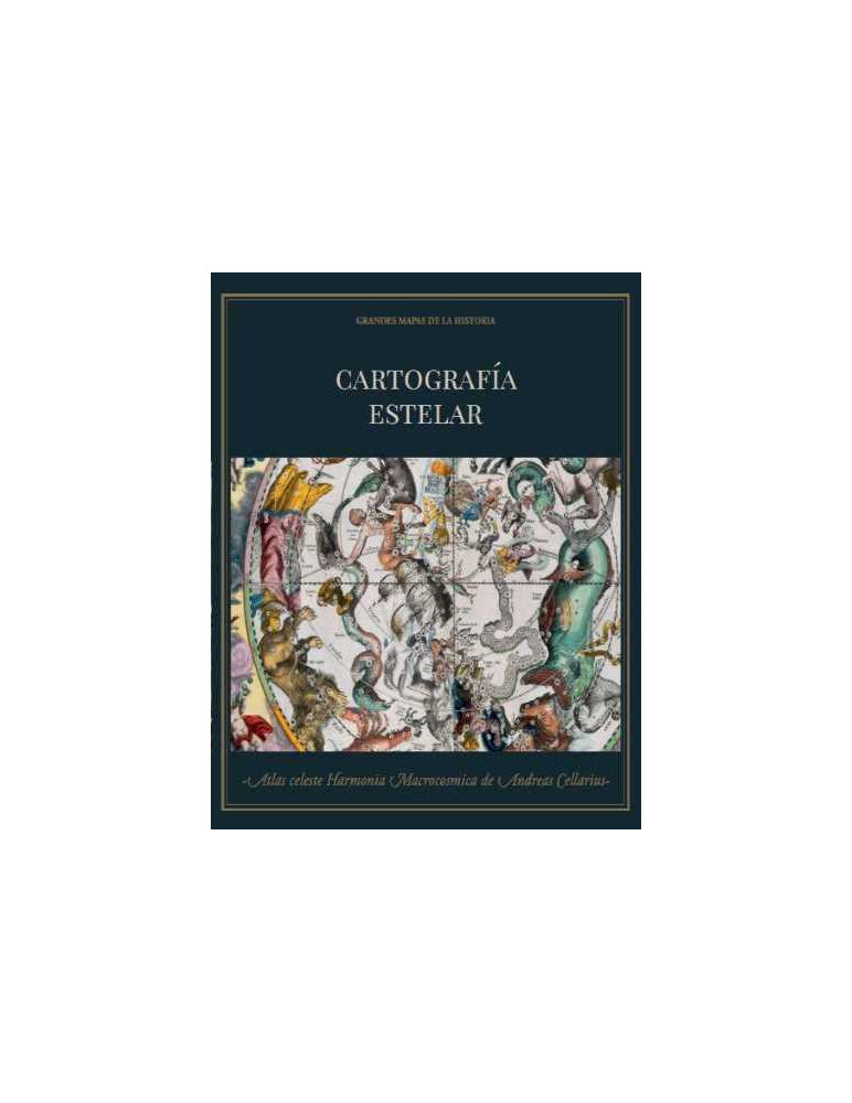 ´Cartografía estelar´ + ´Atlas celeste Harmonia Macrocosmica´ de Andreas Cellarius