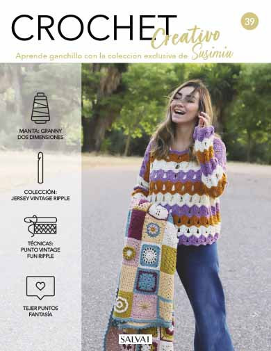 Crochet creativo. Diseñada por Susimiu. Nº 39