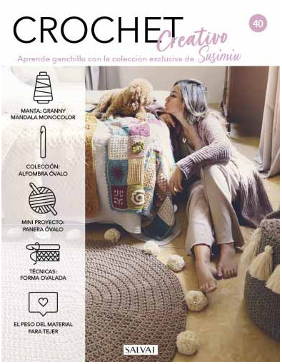 Crochet creativo. Diseñada por Susimiu. Nº 40 Crochet creativo. Diseñada por Susimiu. Nº 40