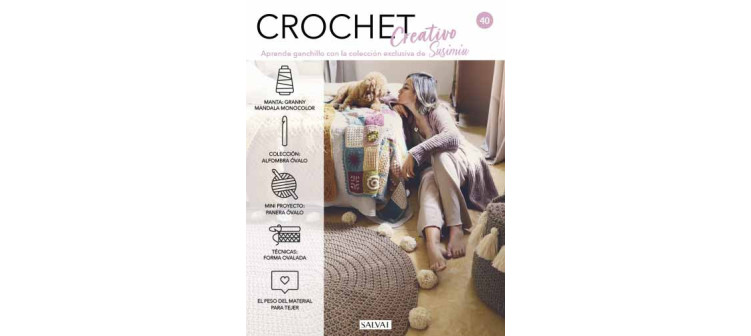Crochet creativo. Diseñada por Susimiu. Nº 40