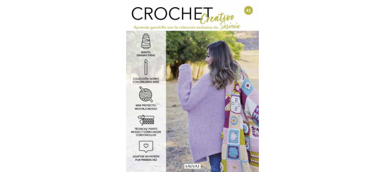 Crochet creativo. Diseñada por Susimiu. Nº 41
