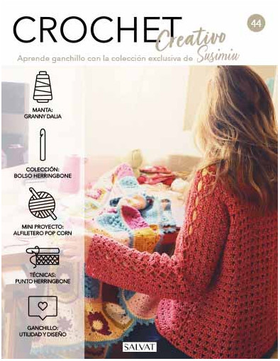 Crochet creativo. Diseñada por Susimiu. Nº 44 Crochet creativo. Diseñada por Susimiu. Nº 44