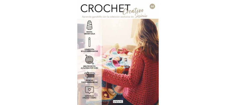 Crochet creativo. Diseñada por Susimiu. Nº 44