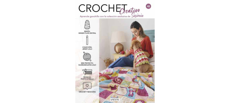 Crochet creativo. Diseñada por Susimiu. Nº 48