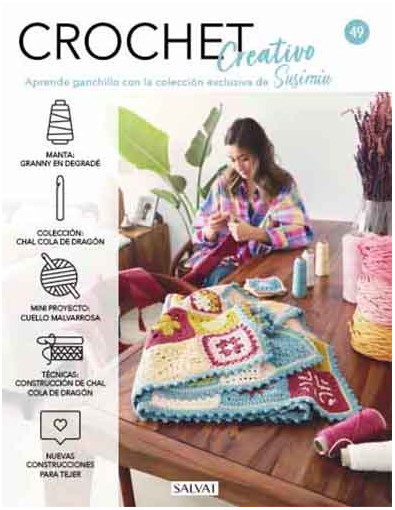Crochet creativo. Diseñada por Susimiu. Nº 49 Crochet creativo. Diseñada por Susimiu. Nº 49