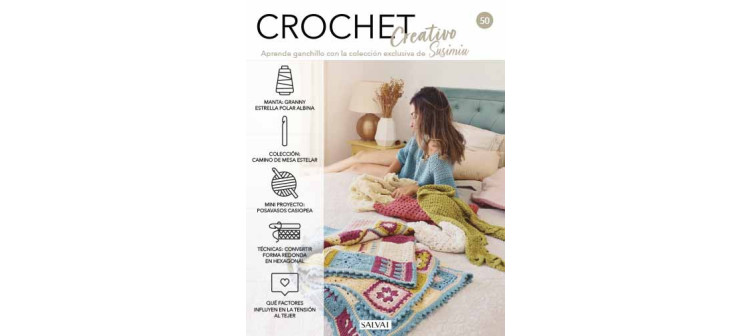 Crochet creativo. Diseñada por Susimiu. Nº 50