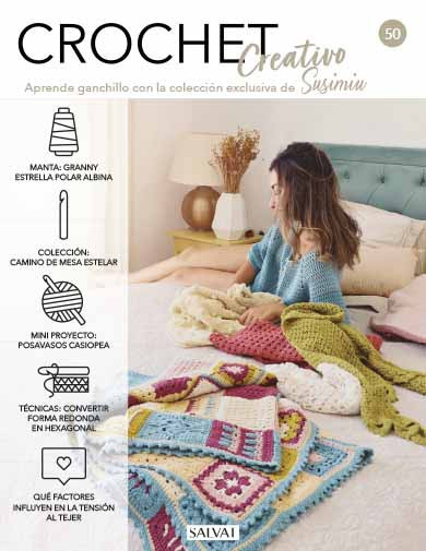 Crochet creativo. Diseñada por Susimiu. Nº 50