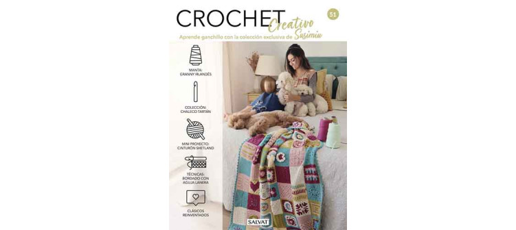 Crochet creativo. Diseñada por Susimiu. Nº 51