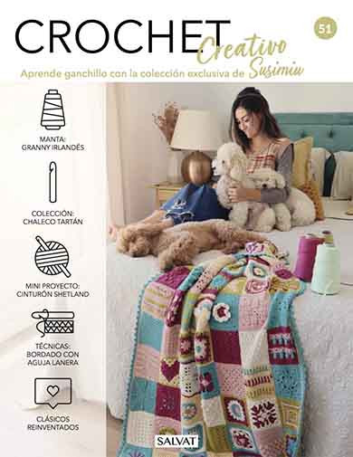 Crochet creativo. Diseñada por Susimiu. Nº 51
