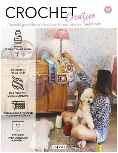 Crochet creativo. Diseñada por Susimiu. Nº 52 Crochet creativo. Diseñada por Susimiu. Nº 52