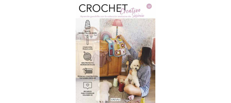 Crochet creativo. Diseñada por Susimiu. Nº 52