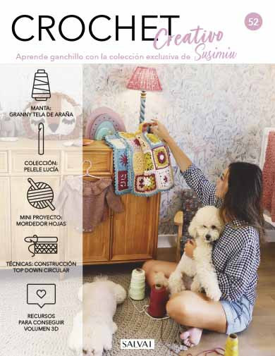 Crochet creativo. Diseñada por Susimiu. Nº 52