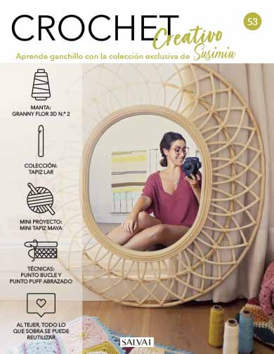 Crochet creativo. Diseñada por Susimiu. Nº 53 Crochet creativo. Diseñada por Susimiu. Nº 53