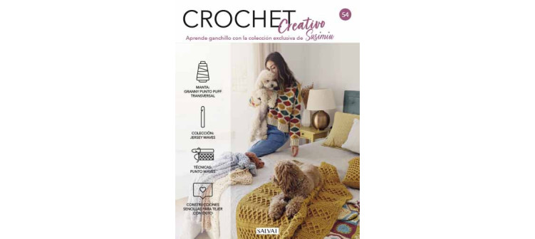Crochet creativo. Diseñada por Susimiu. Nº 54