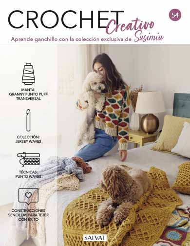 Crochet creativo. Diseñada por Susimiu. Nº 54 Crochet creativo. Diseñada por Susimiu. Nº 54