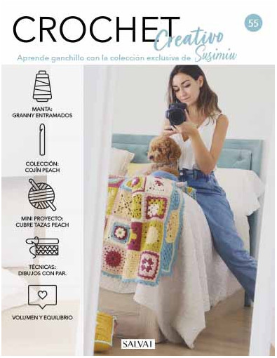 Crochet creativo. Diseñada por Susimiu. Nº 55 Crochet creativo. Diseñada por Susimiu. Nº 55