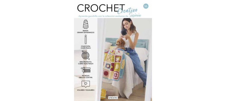 Crochet creativo. Diseñada por Susimiu. Nº 55
