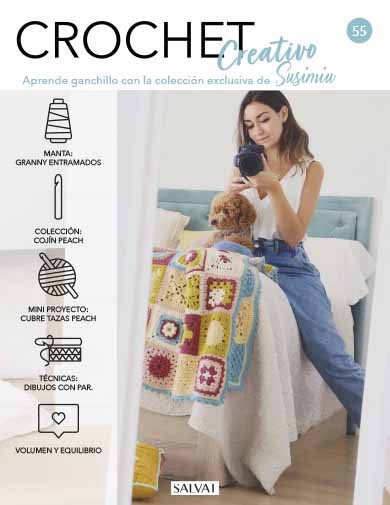 Crochet creativo. Diseñada por Susimiu. Nº 55