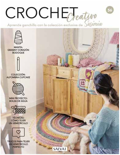 Crochet creativo. Diseñada por Susimiu. Nº 56 Crochet creativo. Diseñada por Susimiu. Nº 56