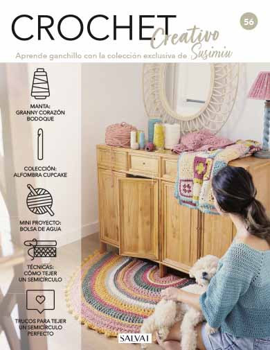 Crochet creativo. Diseñada por Susimiu. Nº 56