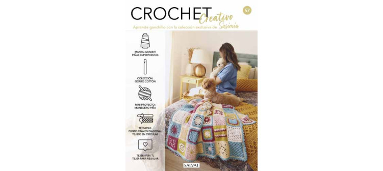 Crochet creativo. Diseñada por Susimiu. Nº 57