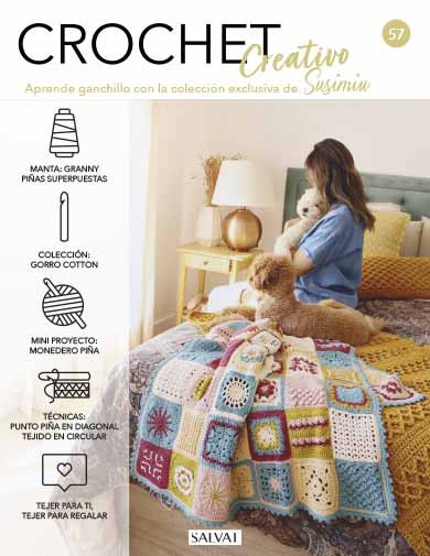 Crochet creativo. Diseñada por Susimiu. Nº 57