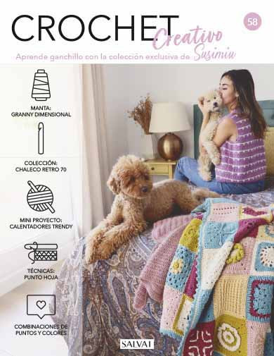 Crochet creativo. Diseñada por Susimiu. Nº 58