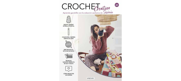 Crochet creativo. Diseñada por Susimiu. Nº 60
