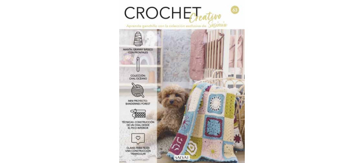 Crochet creativo. Diseñada por Susimiu. Nº 63