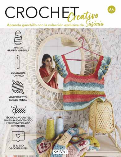 Crochet creativo. Diseñada por Susimiu. Nº 65