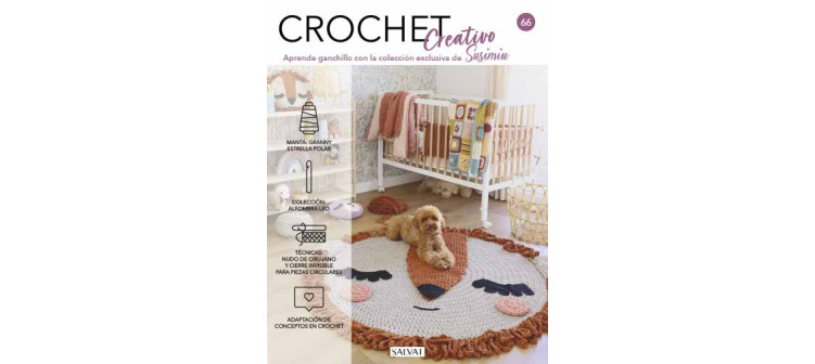 Crochet creativo. Diseñada por Susimiu. Nº 66