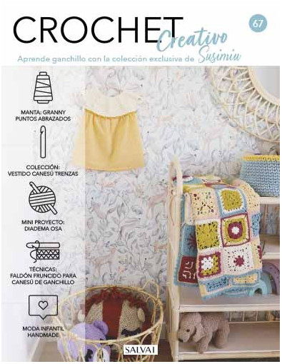 Crochet creativo. Diseñada por Susimiu. Nº 67 Crochet creativo. Diseñada por Susimiu. Nº 67