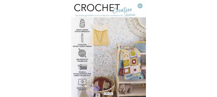 Crochet creativo. Diseñada por Susimiu. Nº 67