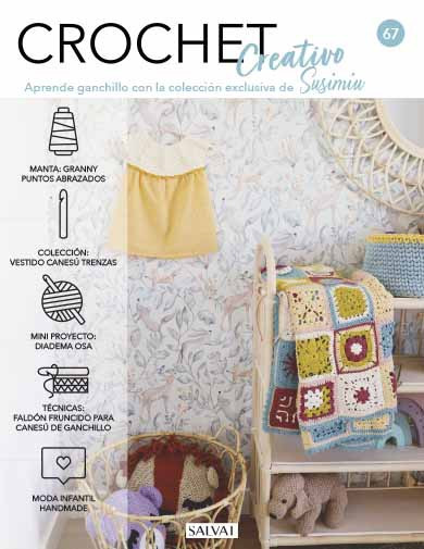 Crochet creativo. Diseñada por Susimiu. Nº 67