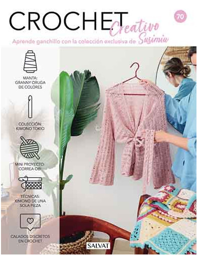 Crochet creativo. Diseñada por Susimiu. Nº 70 Crochet creativo. Diseñada por Susimiu. Nº 70