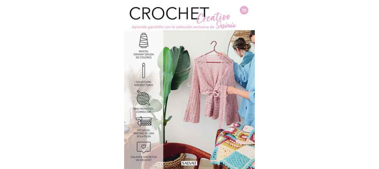 Crochet creativo. Diseñada por Susimiu. Nº 70