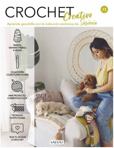 Crochet creativo. Diseñada por Susimiu. Nº 71 Crochet creativo. Diseñada por Susimiu. Nº 71
