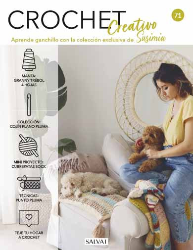 Crochet creativo. Diseñada por Susimiu. Nº 71