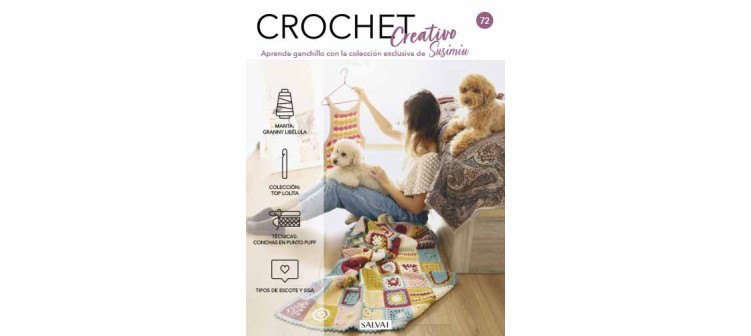 Crochet creativo. Diseñada por Susimiu. Nº 72