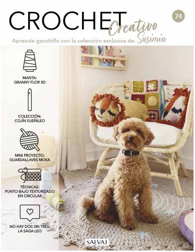Crochet creativo. Diseñada por Susimiu.  Nº 74 Crochet creativo. Diseñada por Susimiu.  Nº 74