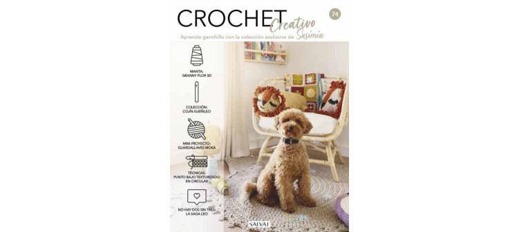Crochet creativo. Diseñada por Susimiu.  Nº 74