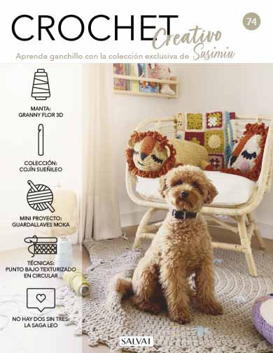 Crochet creativo. Diseñada por Susimiu.  Nº 74 Crochet creativo. Diseñada por Susimiu.  Nº 74