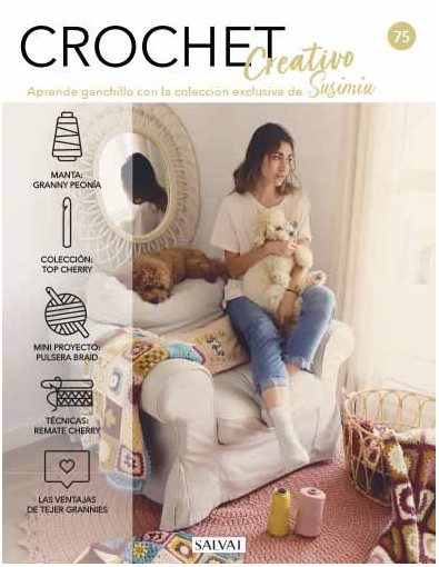 Crochet creativo. Diseñada por Susimiu. Nº 75 Crochet creativo. Diseñada por Susimiu. Nº 75