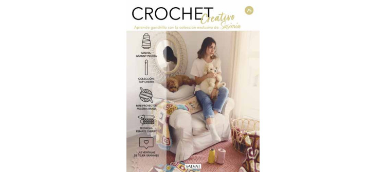 Crochet creativo. Diseñada por Susimiu. Nº 75