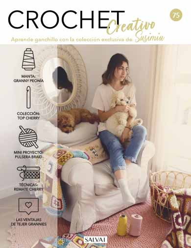Crochet creativo. Diseñada por Susimiu. Nº 75