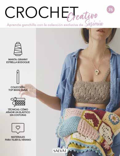Crochet creativo. Diseñada por Susimiu. Nº 76