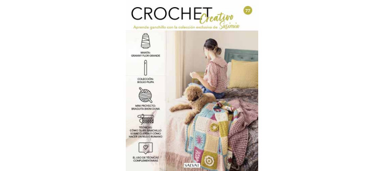 Crochet creativo. Diseñada por Susimiu. Nº 77