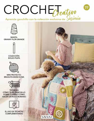 Crochet creativo. Diseñada por Susimiu. Nº 77
