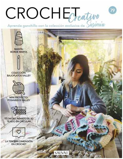 Crochet creativo. Diseñada por Susimiu. Nº 79 Crochet creativo. Diseñada por Susimiu. Nº 79
