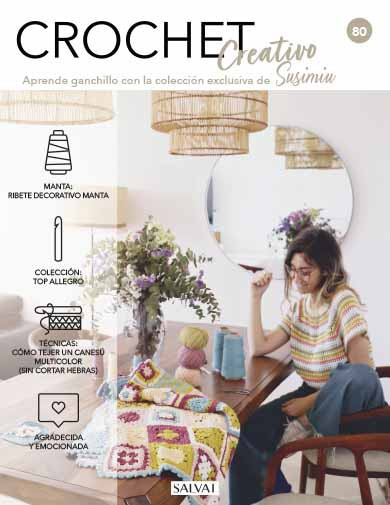 Crochet creativo. Diseñada por Susimiu. Nº 80 Crochet creativo. Diseñada por Susimiu. Nº 80